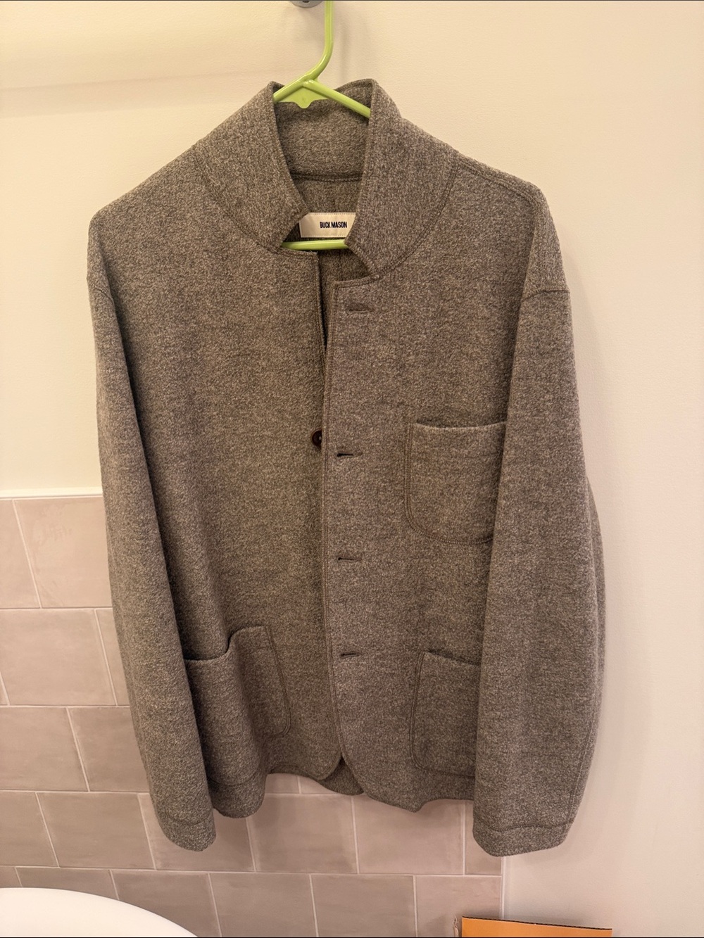 Buck Mason Felted Chore coat